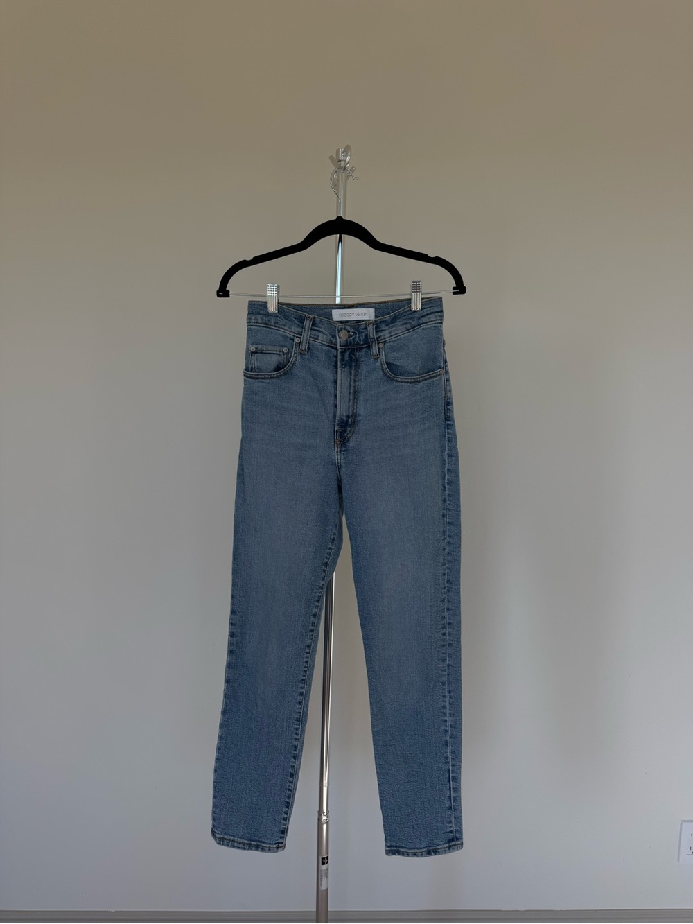 Nobody Denim High-Rise Jeans in Medium Blue